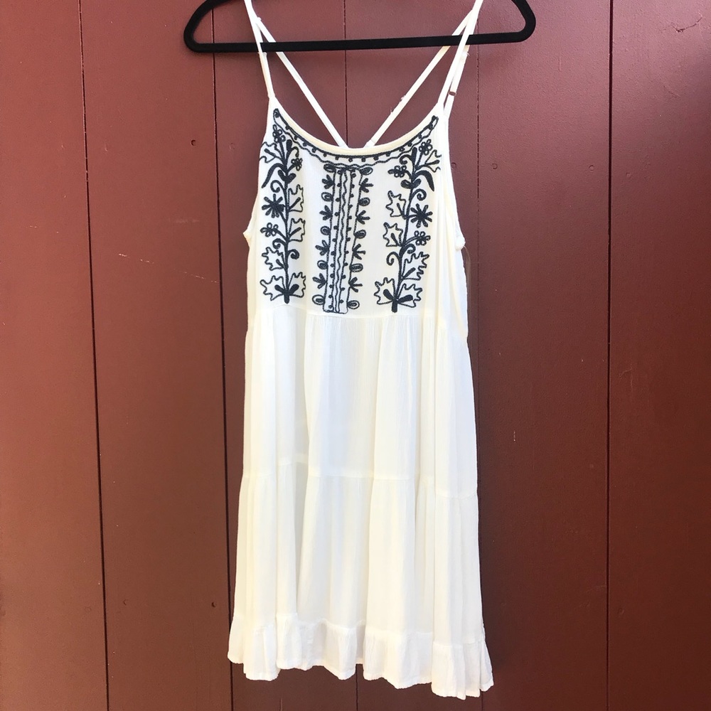 Embroidered Sun Dress